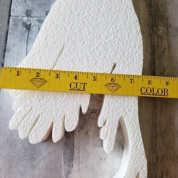 Styrofoam Stork with Baby Bundle - lightweight - 24" long - Picture 4 of 5